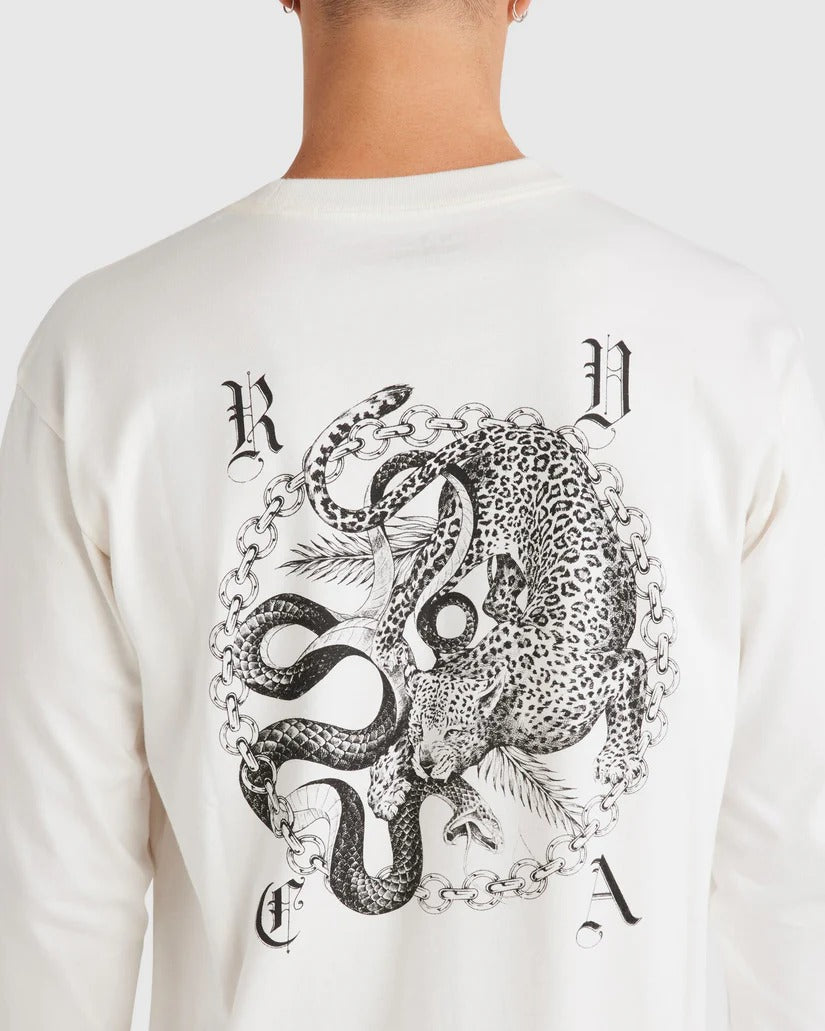 RVCA Mens Benj Long Sleeve T-Shirt