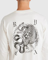 RVCA Mens Benj Long Sleeve T-Shirt