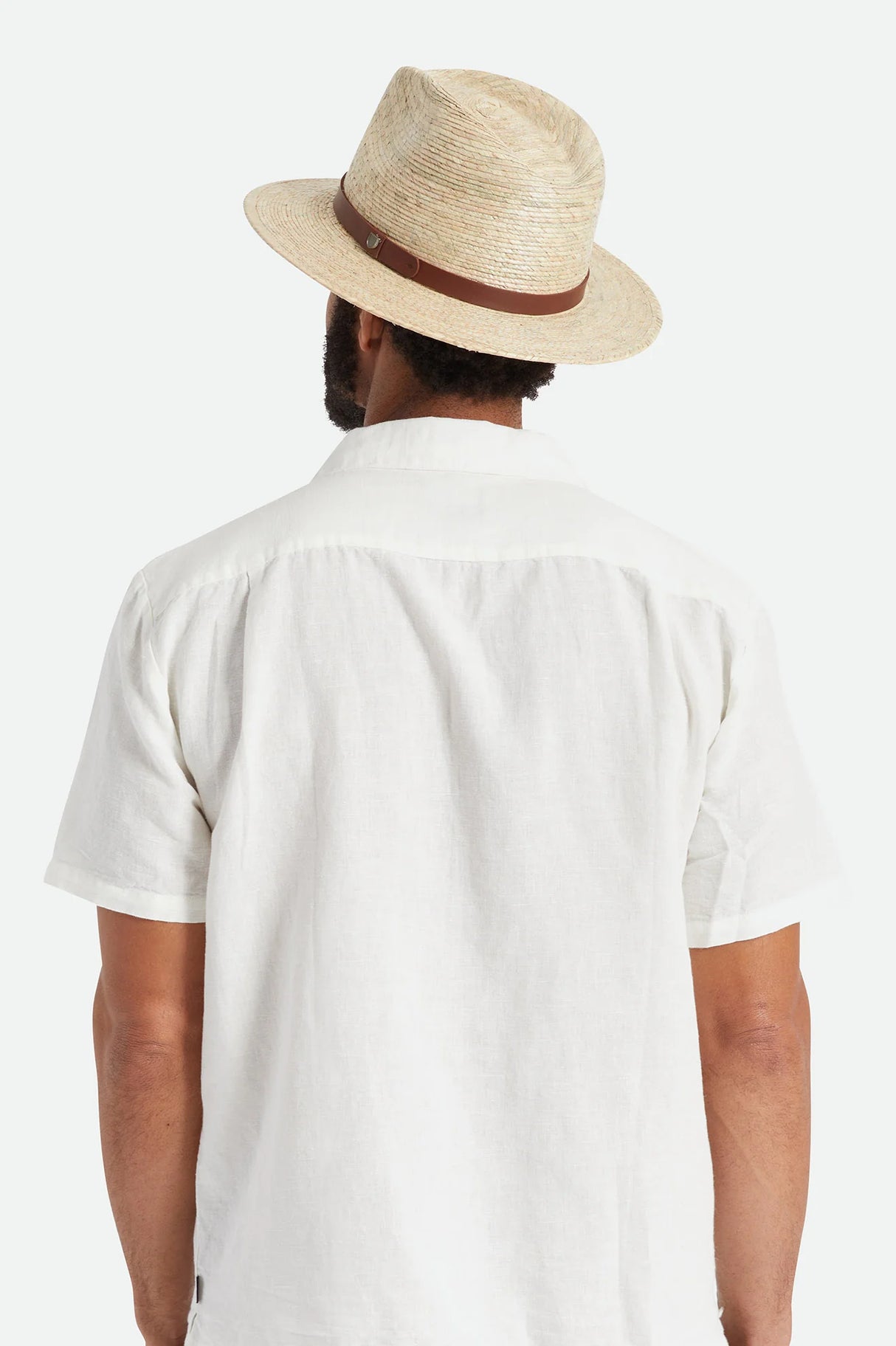 Brixton Messer Straw Fedora