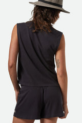 Brixton Womens Carefree Organic Garment Dye Muscle Tank