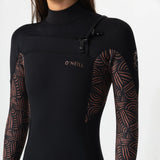 O'Neill Women's Bahia 4/3mm Chest Zip Steamer