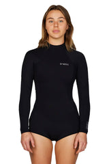 O'Neill Womens Bahia 2mm Back Zip Long Sleeve Mid Springsuit
