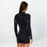 O'Neill Womens 2mm Bahia Back Zip Long Sleeve Boyleg Springsuit