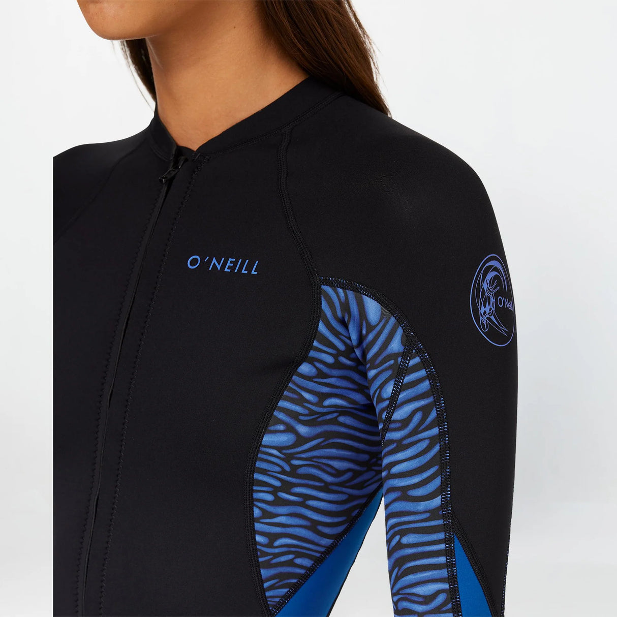 O'Neill Womens Bahia Full Zip 1.5mm Wetsuit Jacket