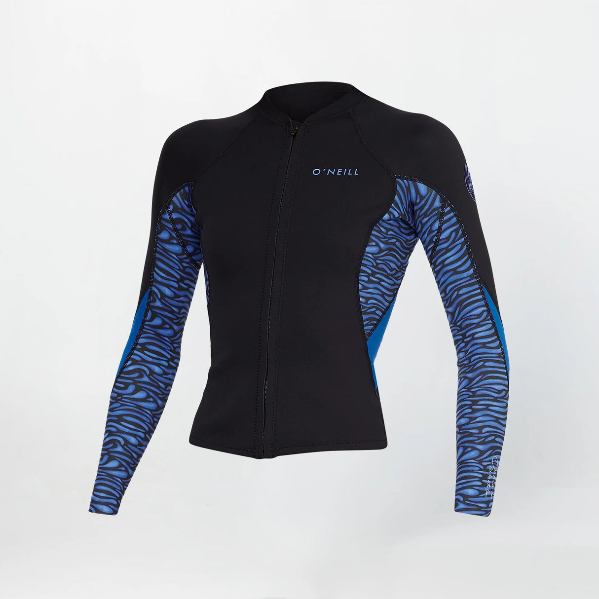 O'Neill Womens Bahia Full Zip 1.5mm Wetsuit Jacket