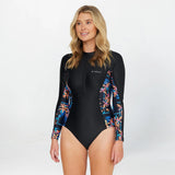 O'Neill Womens Bahia Lycra Half Front Zip Long Sleeve Surfsuit