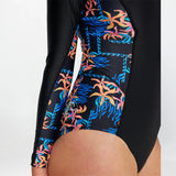 O'Neill Womens Bahia Lycra Half Front Zip Long Sleeve Surfsuit