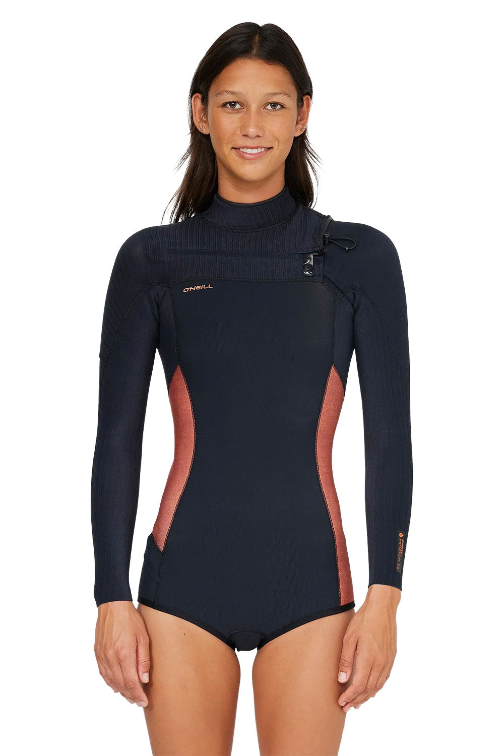 O'Neill WOMENS フロントジッパー LSスプリング O'Neill Women's Hyperfreak 2mm Chest Zip Long Sleeve Spring Suit