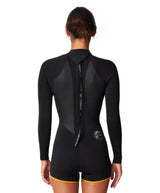 O'Neill Women's O'Riginals Back Zip 2mm Long Sleeve Boyleg Spring Suit