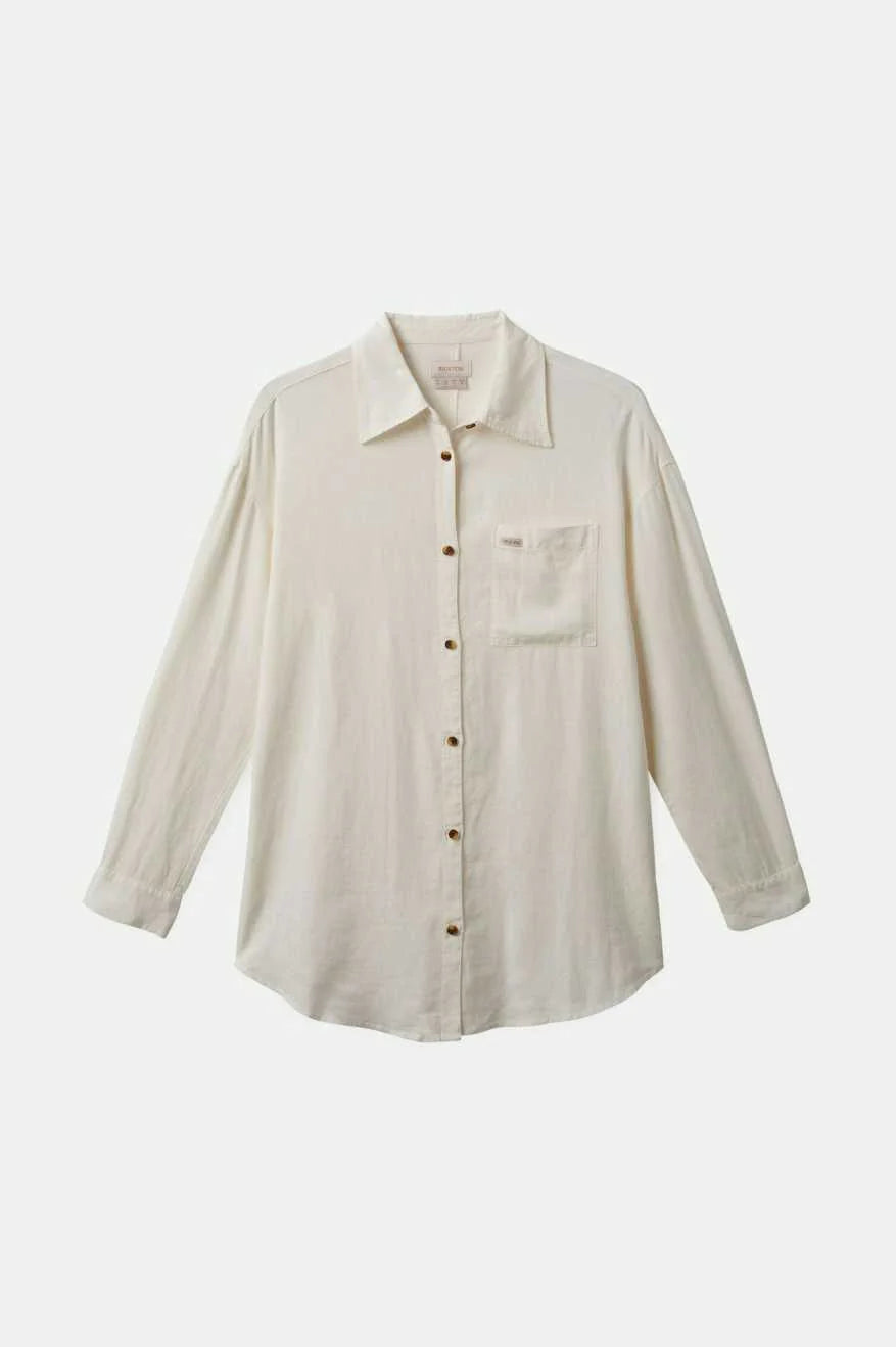 Brixton Vintage Linen L/S Woven Shirtdress