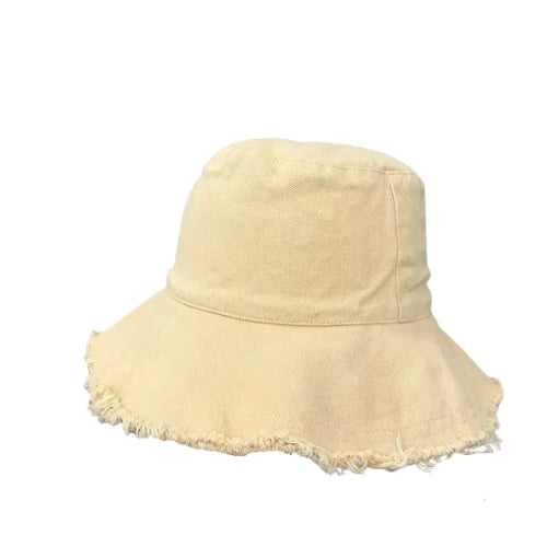 Salty Shadows Frayed Edge Bucket Hat