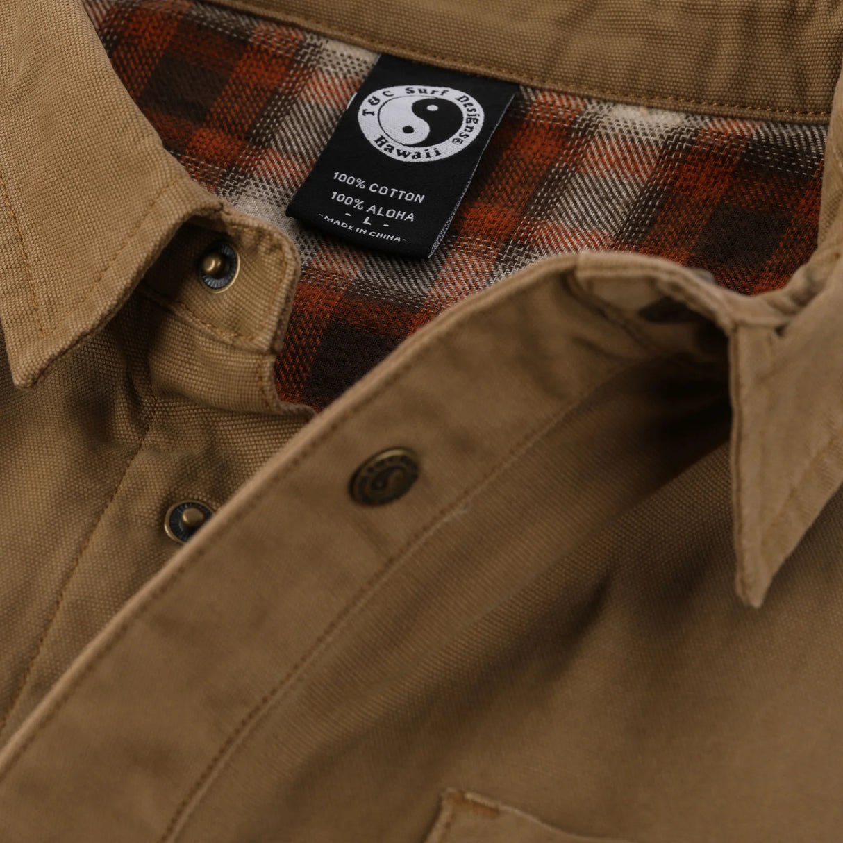 Town and Country Mens Kauai Canvas Jacket