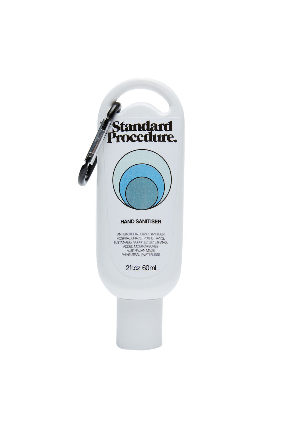 Standard Procedure Hand Sanitiser 60ml Clip On