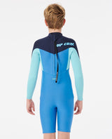 Rip Curl Boys 2mm Dawn Patrol Long Sleeve Back Zip Springsuit