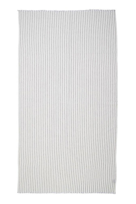 Mayde Balmain Towel - White / Black