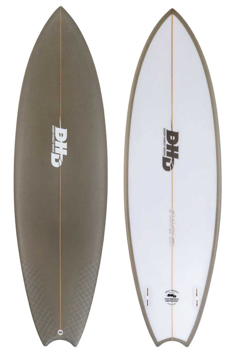 DHD MF Twin Horseshoe Tail Surfboard
