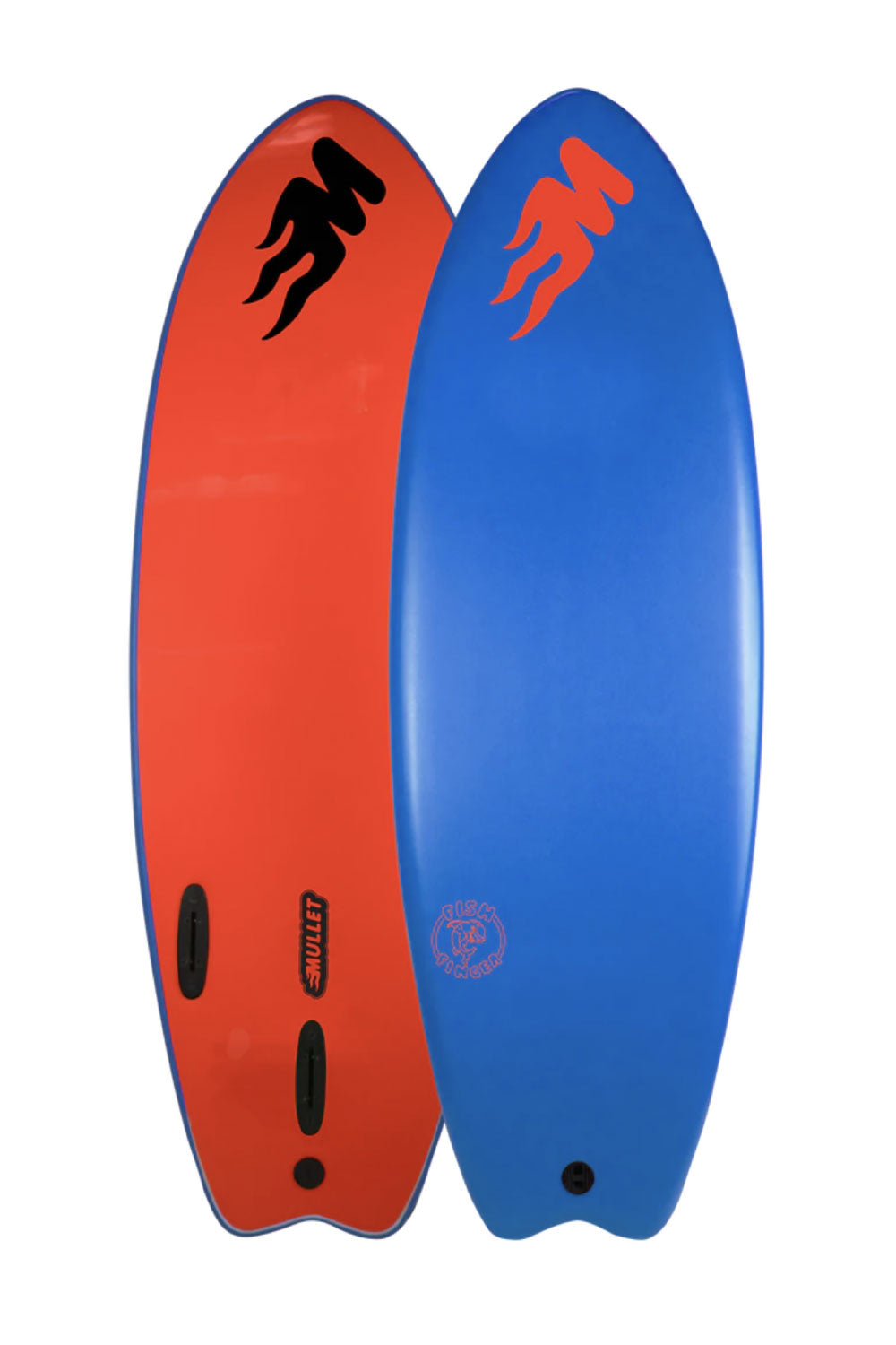 Mullet 5'2 Fish Finger Softboard - Comes with fins