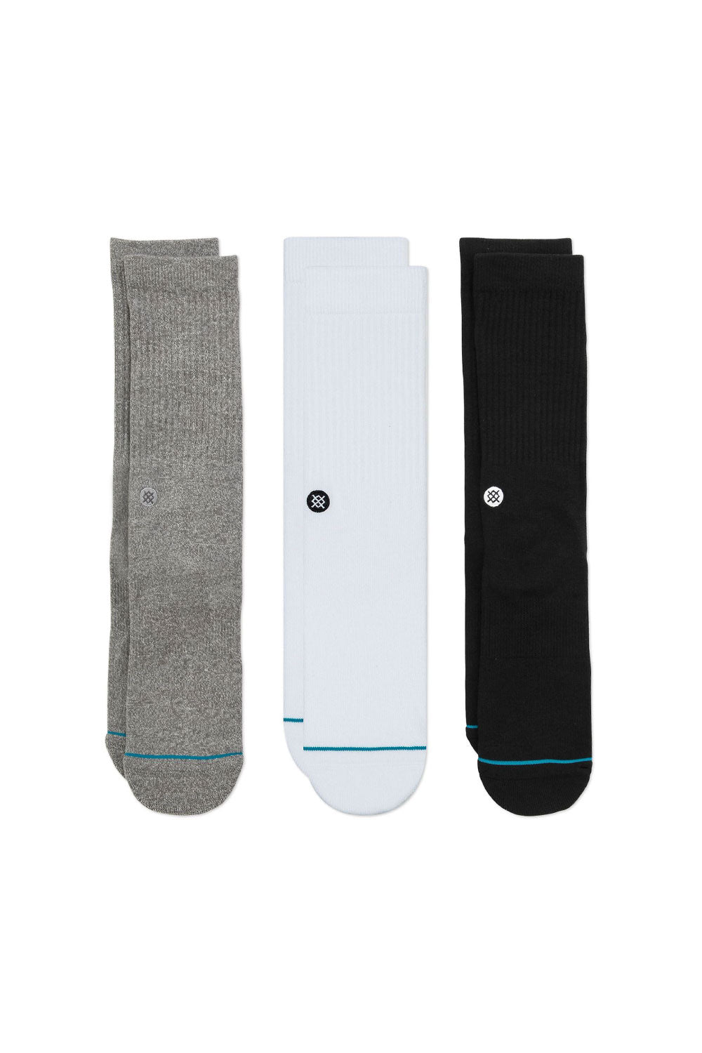 Stance Mens 'ICON' 3 Pack Adult Socks - Multi