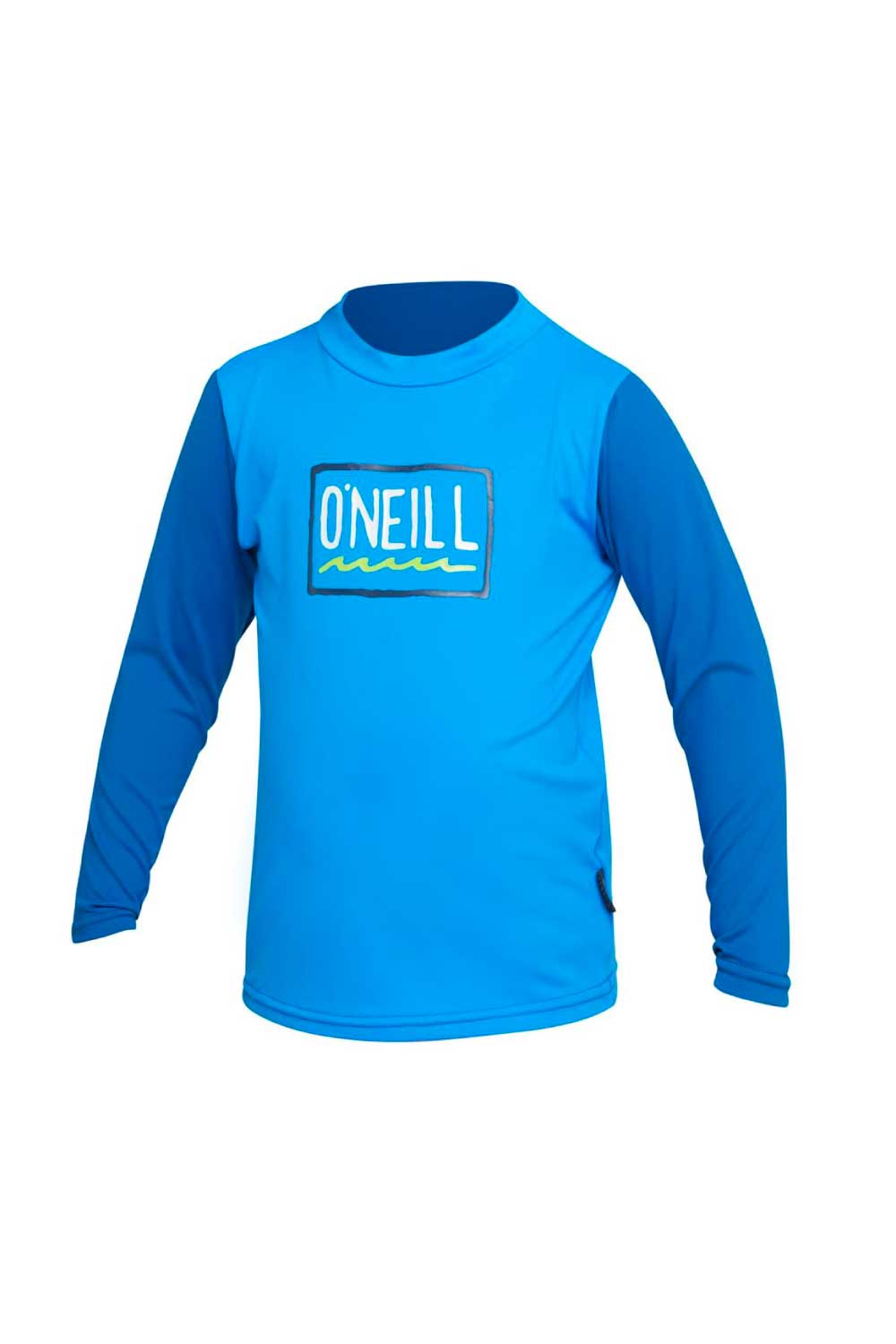 O'Neill Toddler Skins Long Sleeve Rash Vest - Brite Blue
