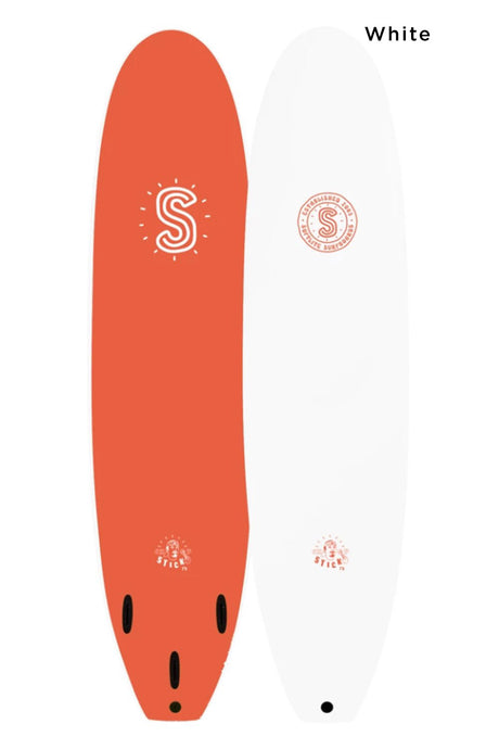 7'6 Softlite Chop Stick Softboard - Comes with fins