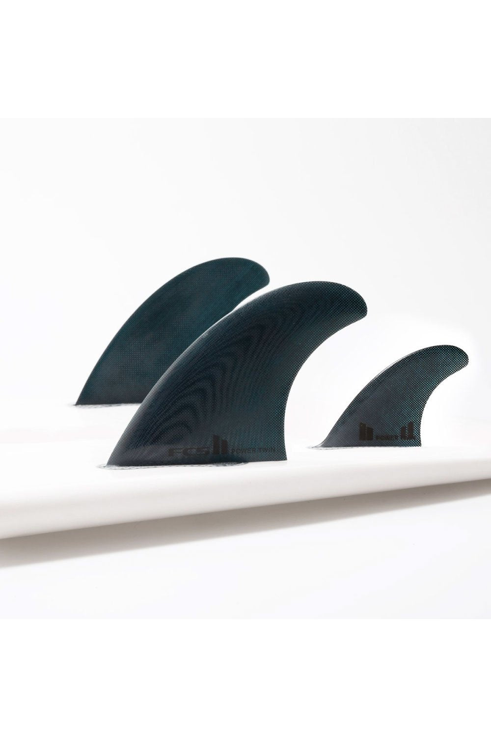 FCS2 Power Twin +1 PG Surfboard Fin Set