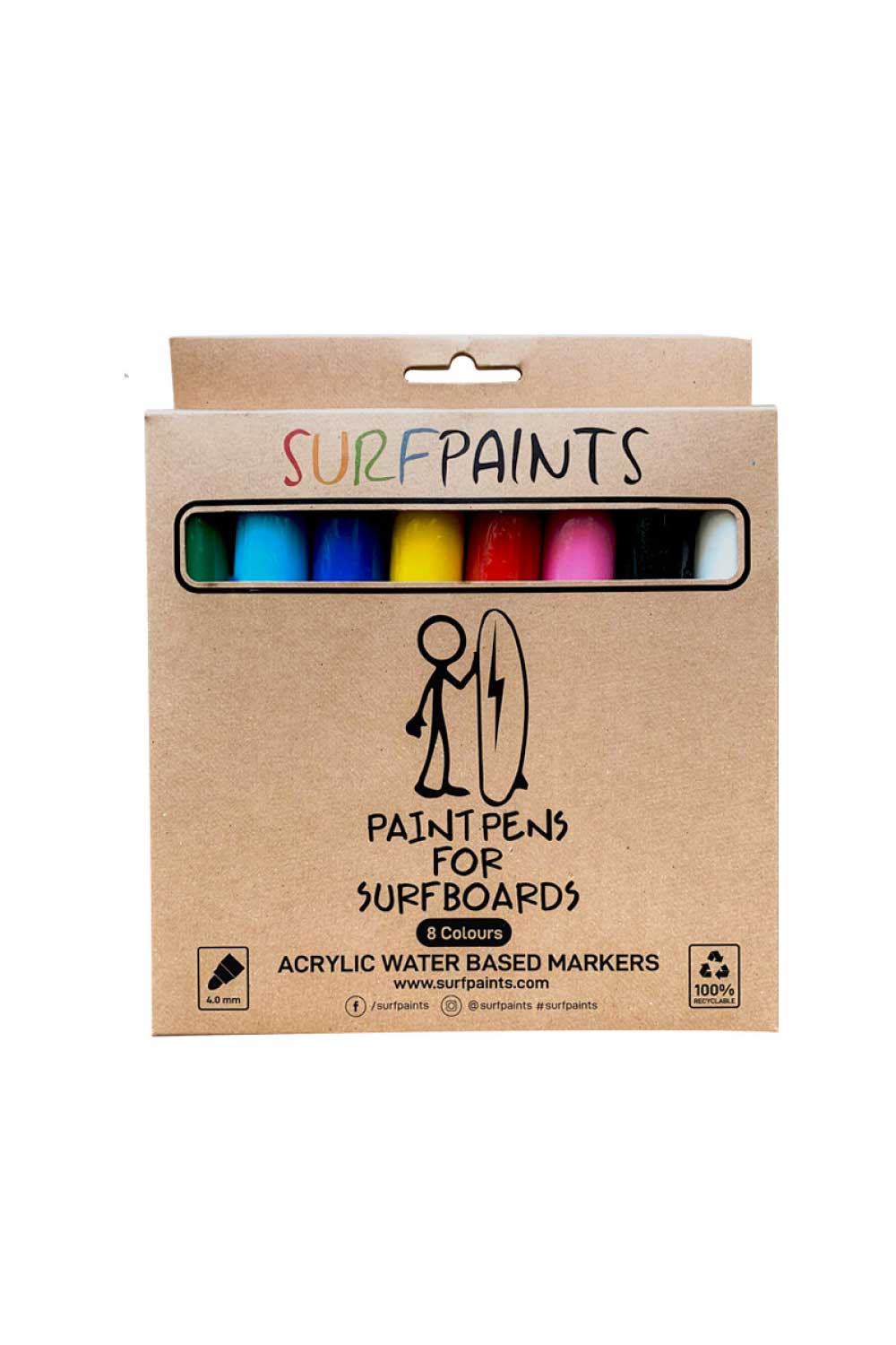 Surf Paints Premium 8 Pack