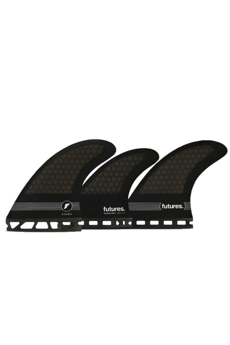 Futures Fins F8 HC Tri-Quad Fin Set Smoke/Black/White
