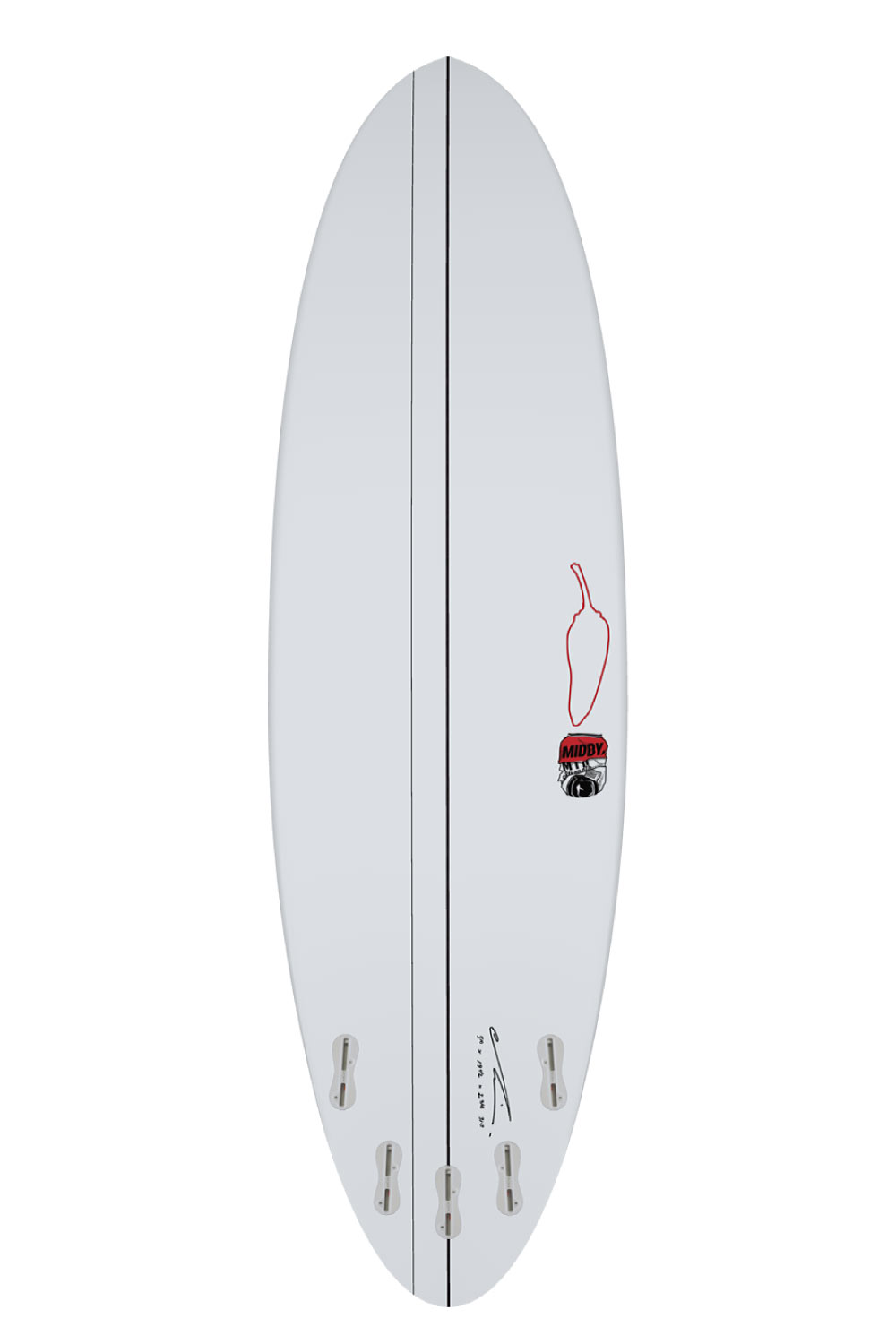 Chilli Middy PU Surfboard
