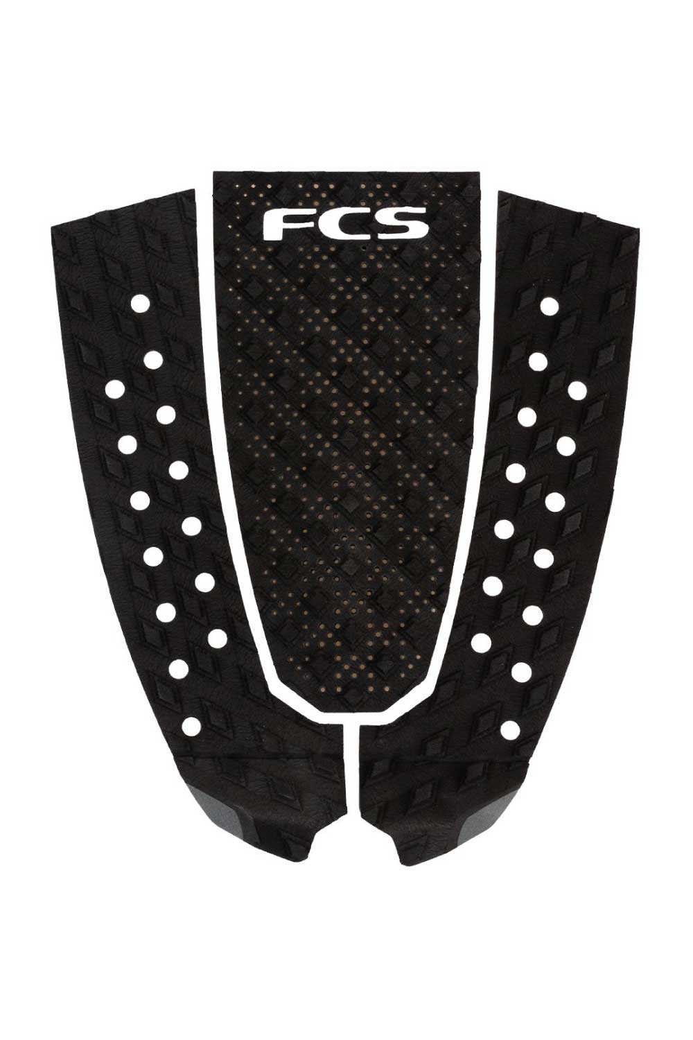 FCS T-3 Pin Tail Grip Pad Black