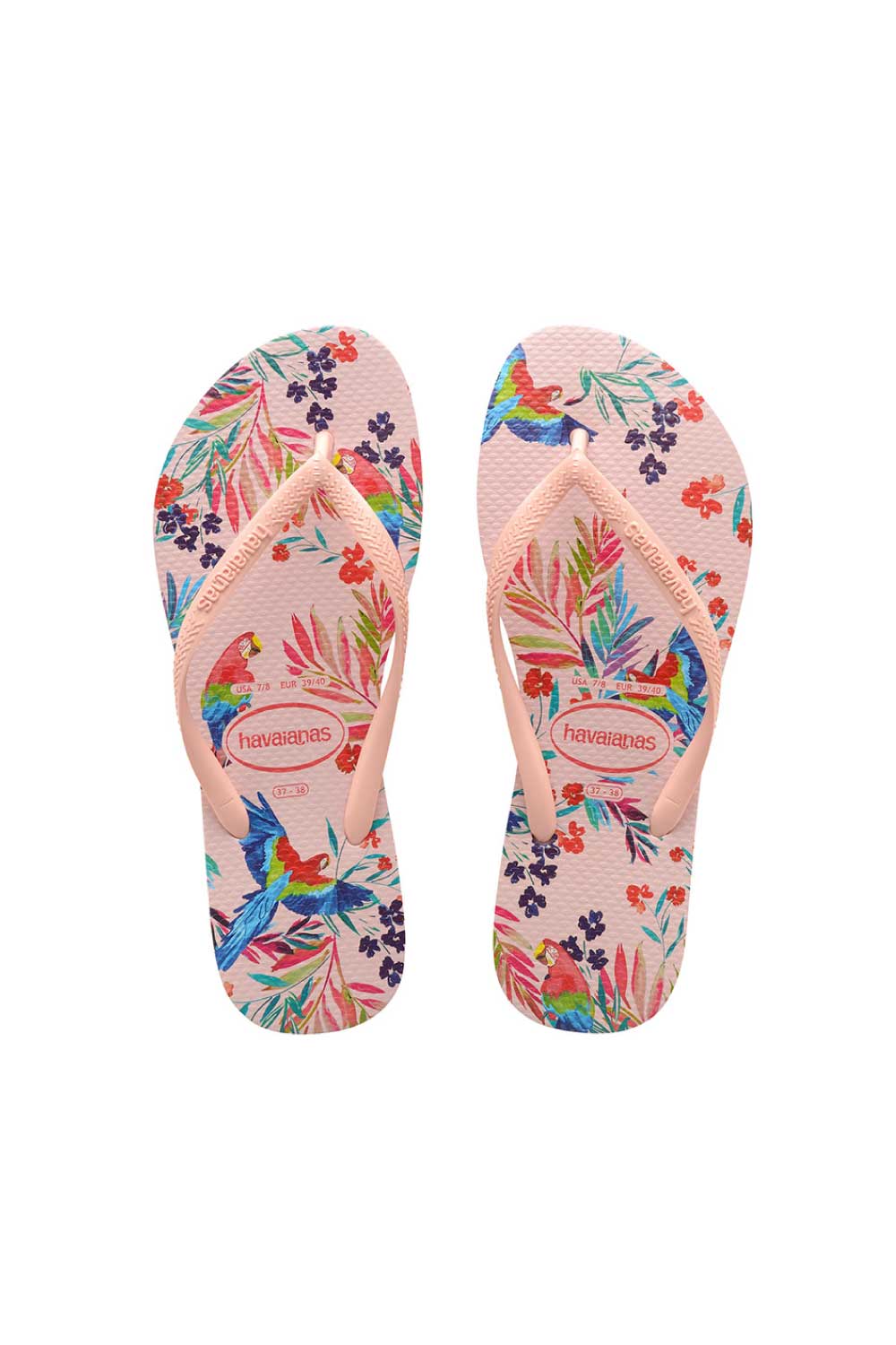Havaianas Kids Slim Floral Tropical Birds Thongs – Sanbah Australia