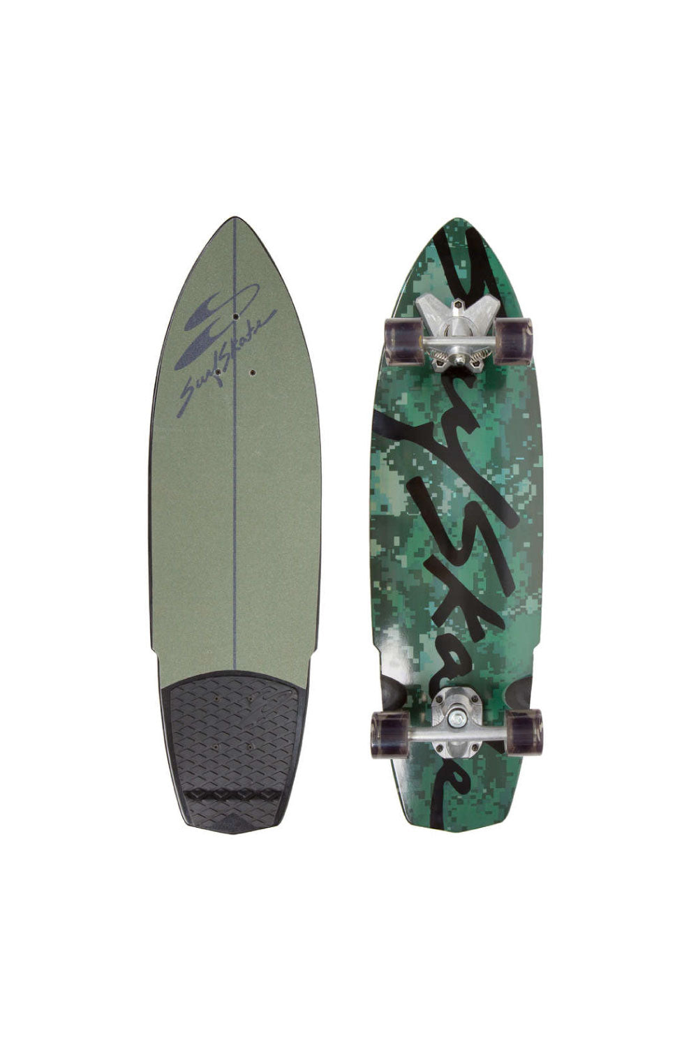 Swelltech Surf Skate Hybrid Camo Complete Skateboard