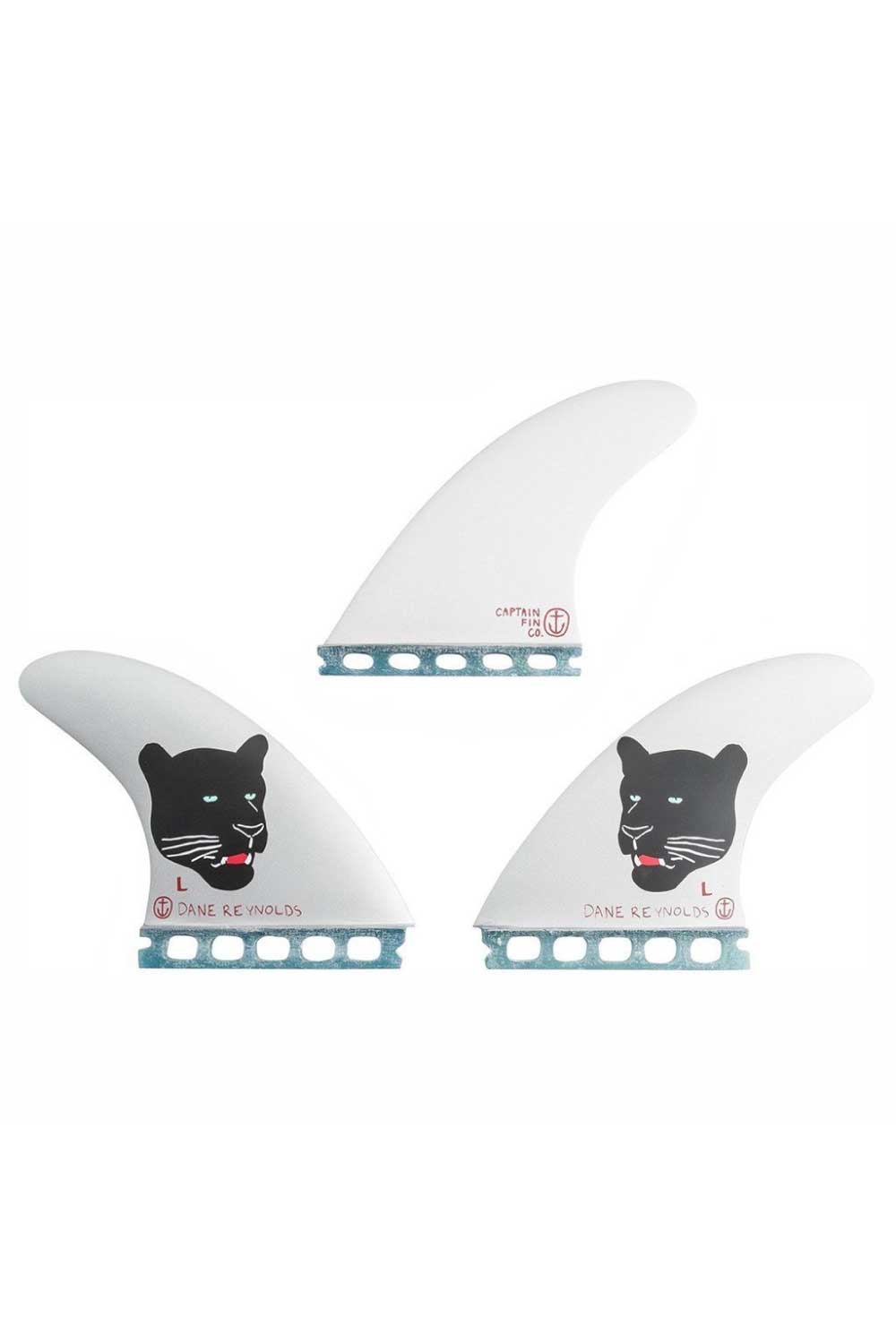 Captain Fin Co Dane Reynolds Thruster Fin Set Single Tab (Futures