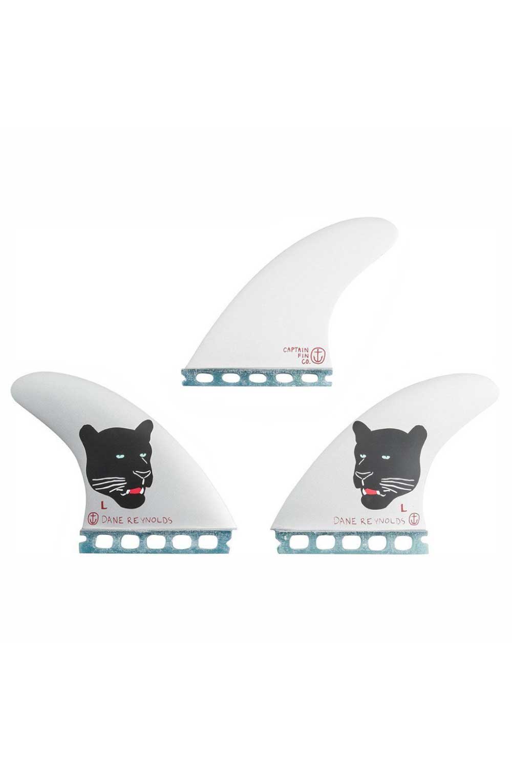 Captain Fin Co Dane Reynolds Thruster Fin Set Single Tab (Futures)