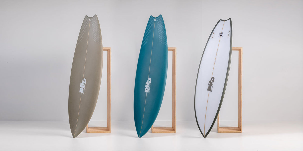 DHD MF Twin Horseshoe Tail Surfboard