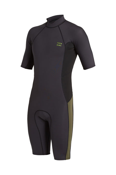 Billabong 202 Absolute FL Back Zip Short Sleeve Springsuit