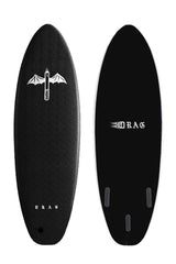 Drag Board Co Dart 6’6 Thruster Softboard - Comes with fins