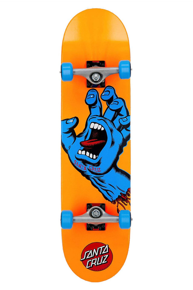 Santa Cruz | Screaming Hand Orange Complete Skateboard - 7.8"