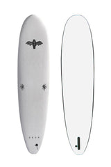 Drag Board Co Coffin 8’0 Single Fin Softboard - Comes with fins