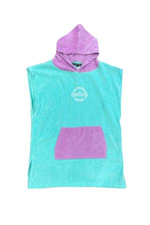 Sanbah Youth Hooded Poncho Towel - Mint