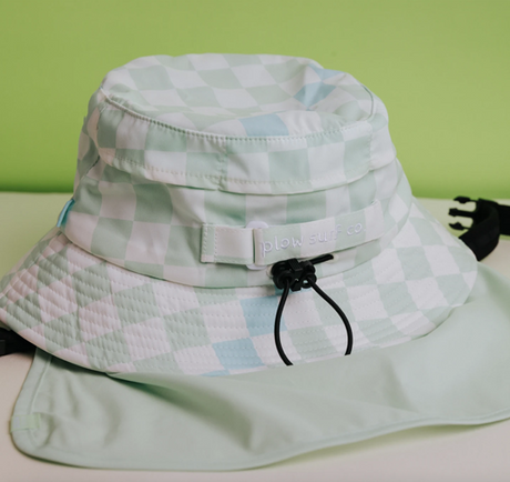 Plow Surf Co Mint Check Surf Hat