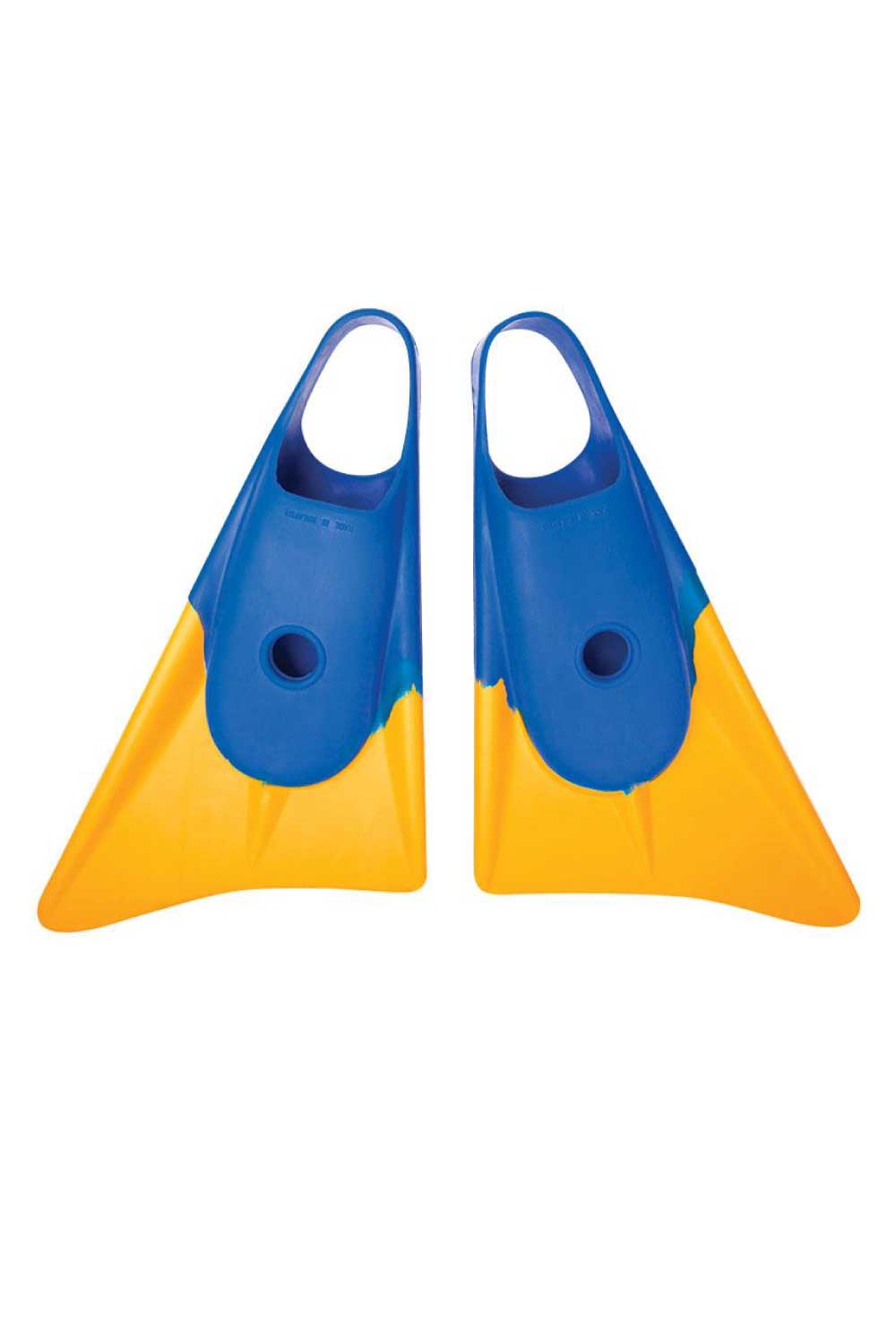 Limited Edition Bodyboard Fins Blue/Gold