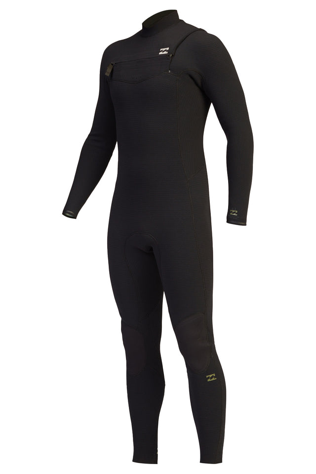 Shop Billabong Wetsuits | Billabong 302 3/2mm Revolution Pro Chest Zip Full Wetsuit - Black Olive
