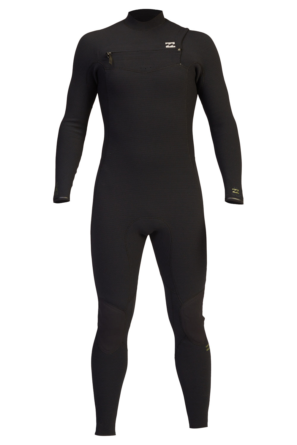 Shop Billabong Wetsuits | Billabong 302 3/2mm Revolution Pro Chest Zip Full Wetsuit - Black Olive