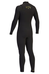 Shop Billabong Wetsuits | Billabong 302 3/2mm Revolution Pro Chest Zip Full Wetsuit - Black Olive