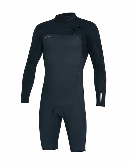 O'Neill Mens Hyperfreak 2mm Long Sleeve Chest Zip Springsuit