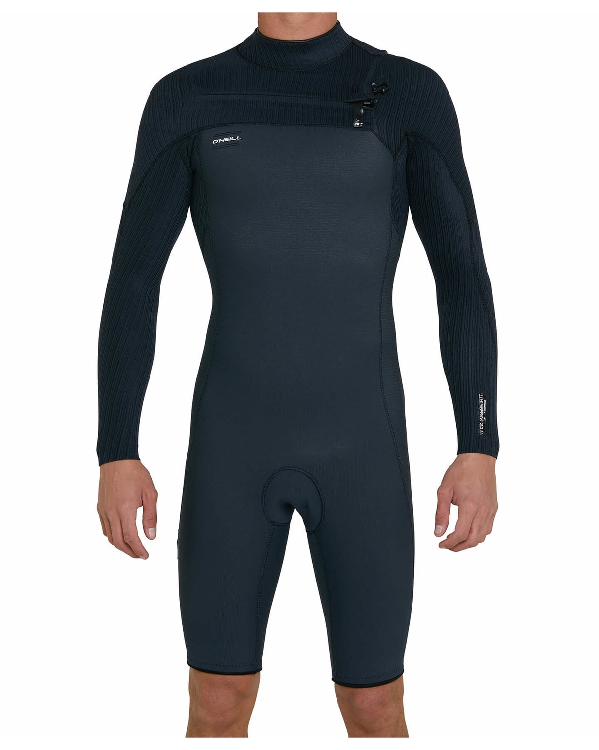 O'Neill Mens Hyperfreak 2mm Long Sleeve Chest Zip Springsuit