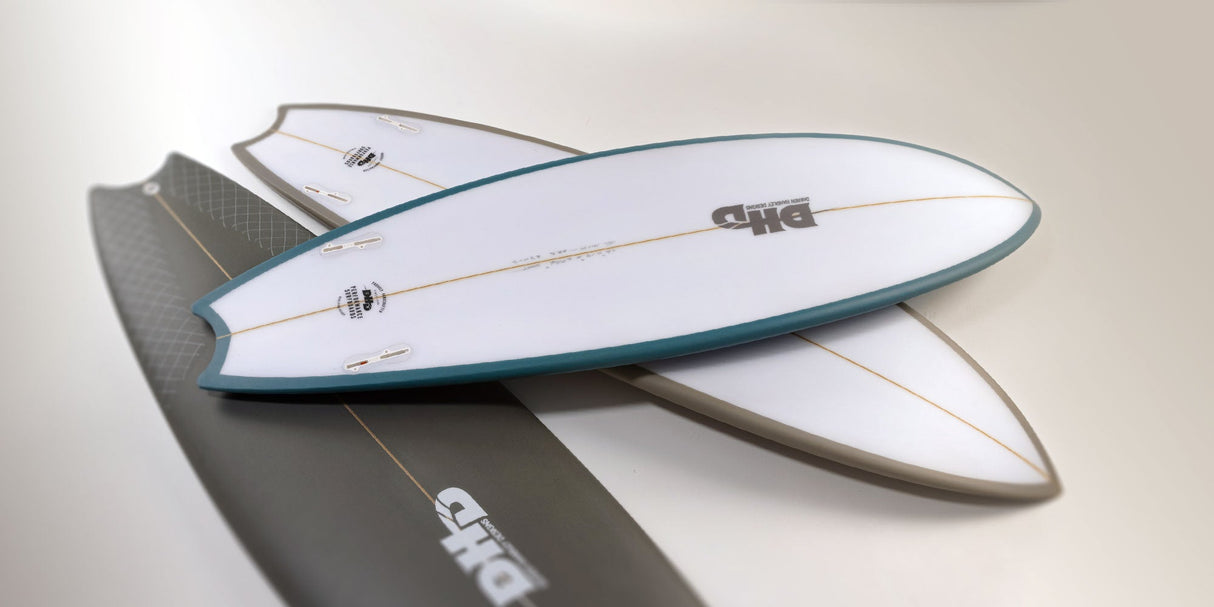 DHD MF Twin Horseshoe Tail Surfboard