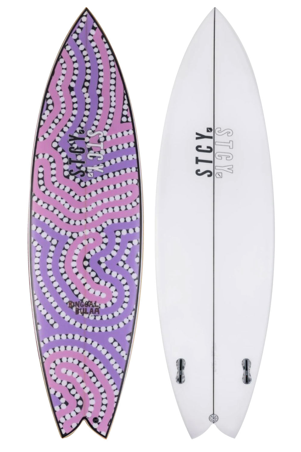 Stacey BINGAAL BULAA Surfboard by Otis Carey