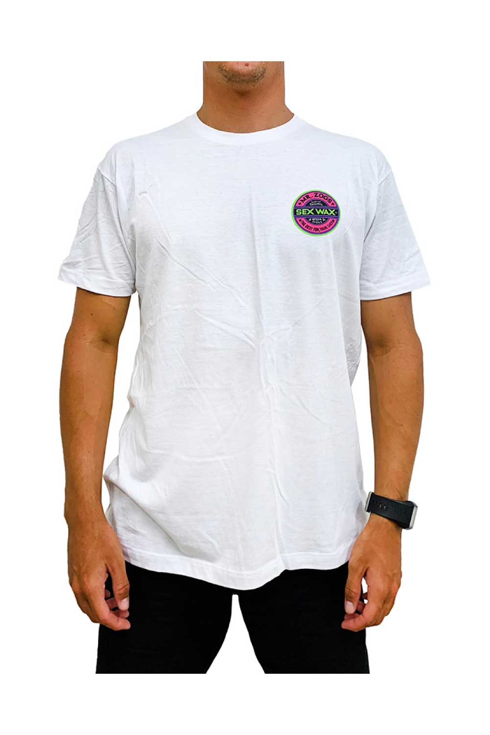 Sex Wax Men's T-Shirt Fluoro Logo
