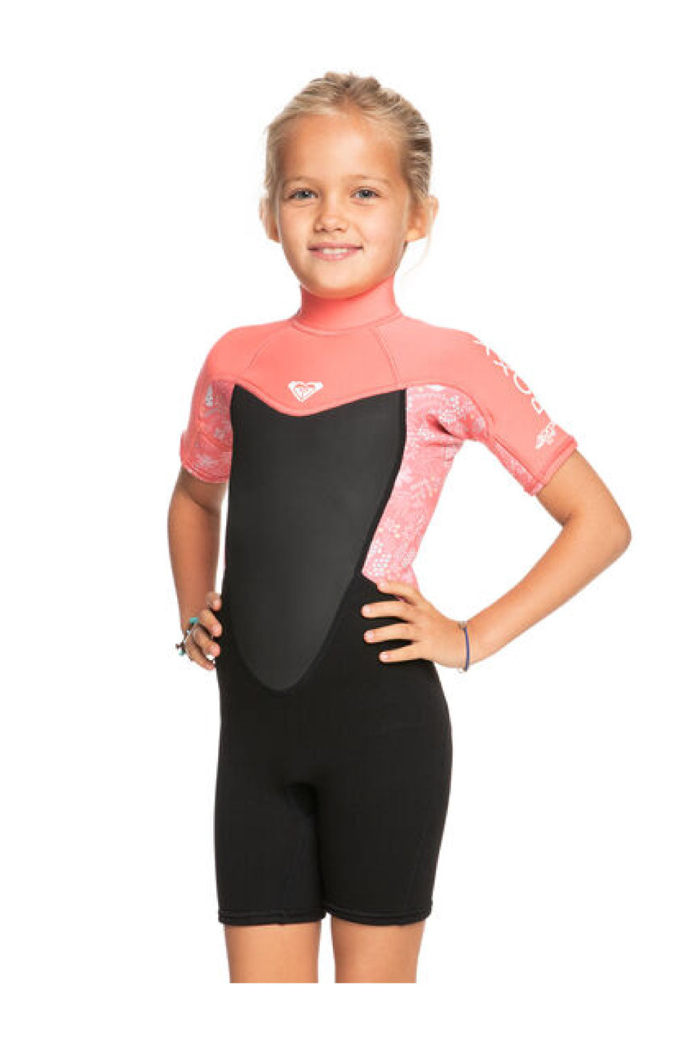 Roxy Girls 2/2mm Prologue Tiny Short Sleeve Spring Suit